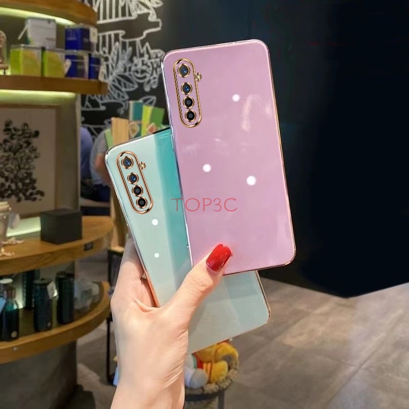Ốp lưng Realme 6 PRO XT Ốp Điện Thoại Viền Thẳng Thời Trang Cho Realme XT / 6 Pro / 10 4G / 10 Pro Plus / 9 Pro Plus ZB
