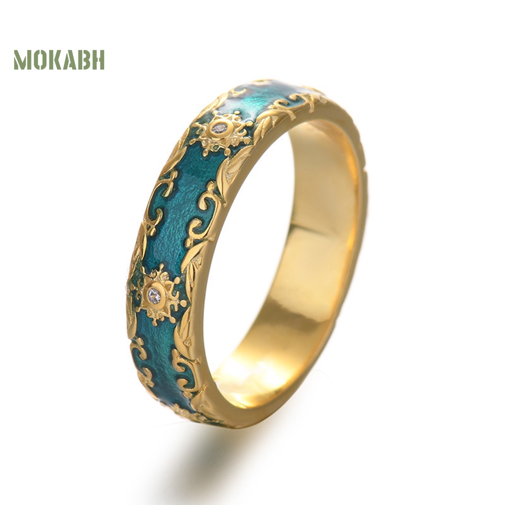 [Mới] Nhẫn Hợp Kim Siêu Nhẹ Đơn Giản Thanh Lịch Cho Nữ