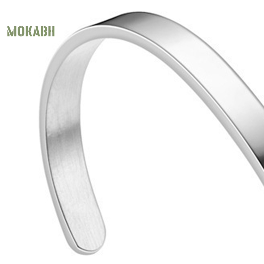 Vòng Đeo Tay Bằng Thép Không Gỉ Màu Sắc Thời Trang Dành Cho Nam Và Nữ