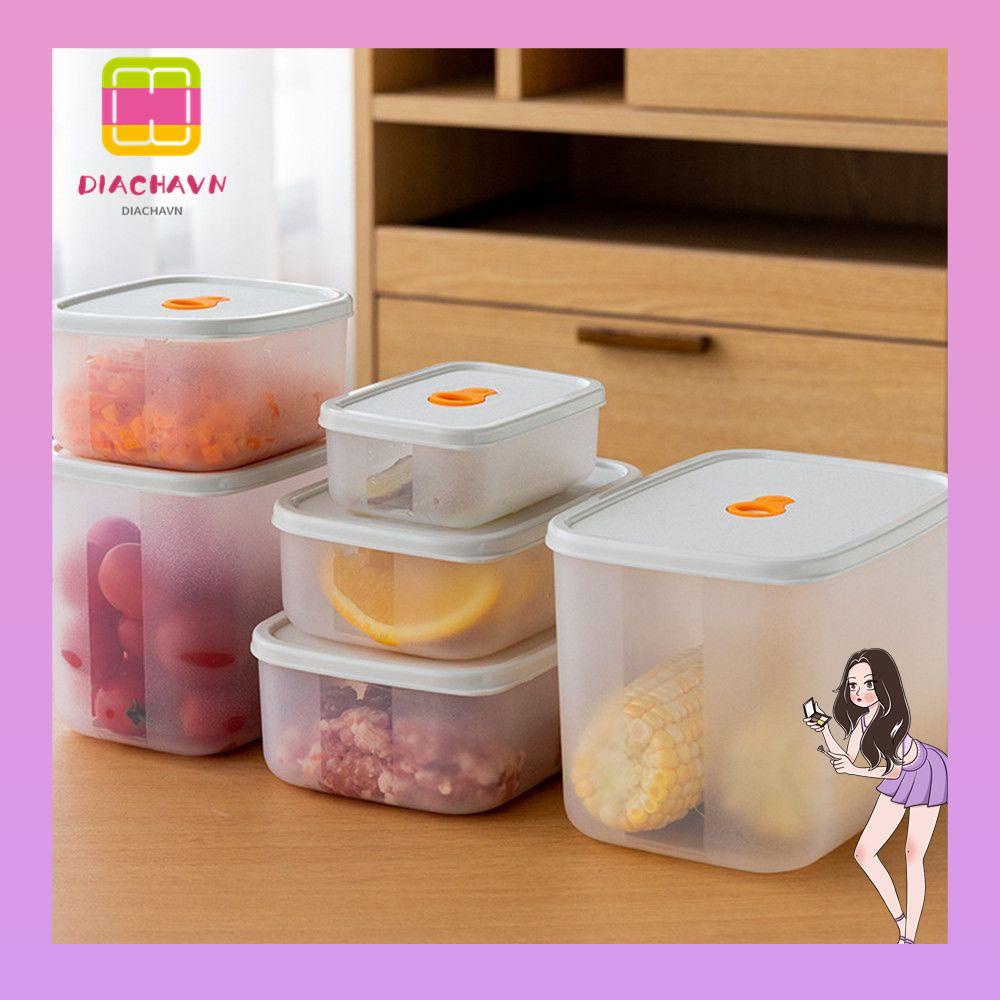 Hộp Đựng Thực Phẩm Để Tủ Lạnh Chống Rò Rỉ Tiện Dụng