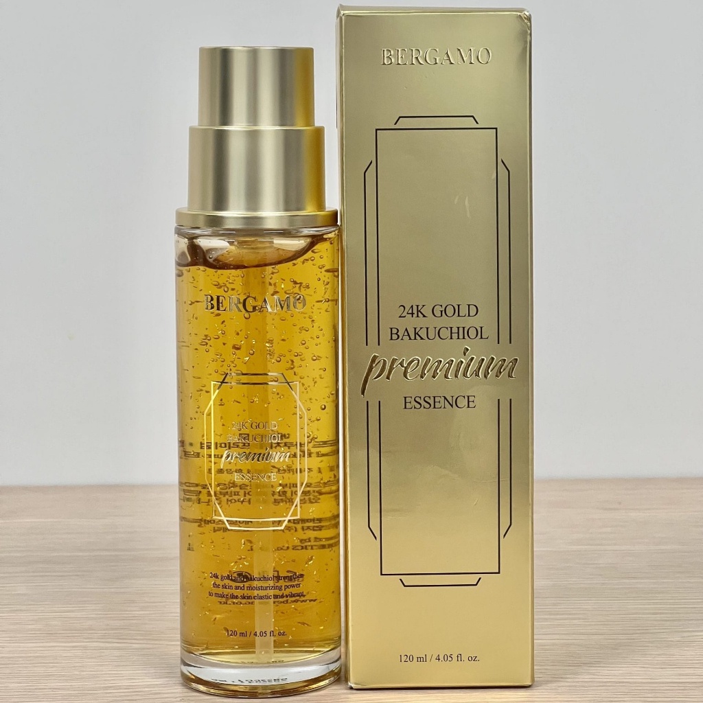 Tinh Chất Vàng Chống Lão Hóa Bergamo 24K Gold Bakuchiol Premium 120ml