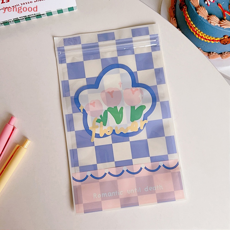 Set 10 Túi Zip Đựng Bánh Kẹo Trang Sức Chống Thấm Nước Có Thể Tái Sử Dụng