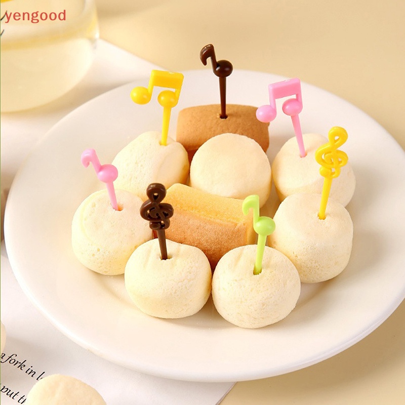 Nĩa Ăn Trái Cây / Tráng Miệng Bằng Nhựa Mini Họa Tiết Hoạt Hình Cho Bé