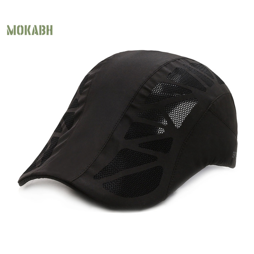 Mũ Lưỡi Trai Chống Nắng Phối Lưới Thoáng Khí Nhanh Khô Thời Trang Mùa Hè Cho Nam