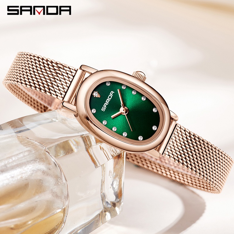 Đồng Hồ Quartz Đính Đá SANDA SD1119-8