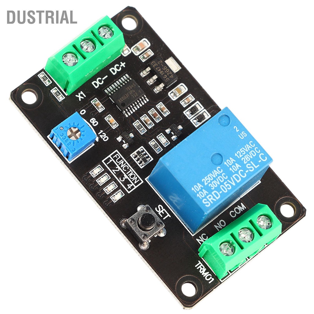 Hẹn Giờ Trễ Rơ Le Tự Khóa Bật Tắt Super 555 DC 5V/12V/24V Dustrial A.