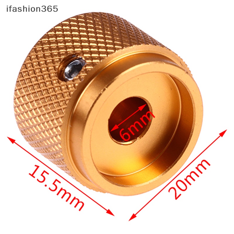 Nút Vặn Điều Chỉnh Âm Lượng Máy Xoay Bằng Kim Loại Nhôm Cứng ifashion365