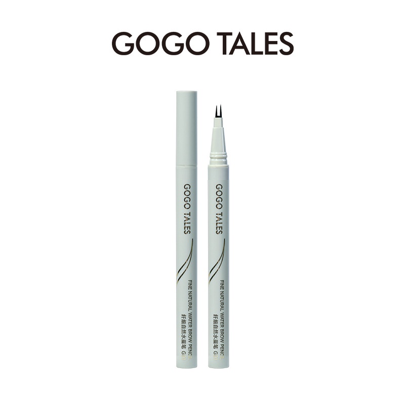 Bút Kẻ Mắt Gogotales Hai Đầu Siêu Mịn Chống Nước Chống Mồ Hôi Không Nhòe