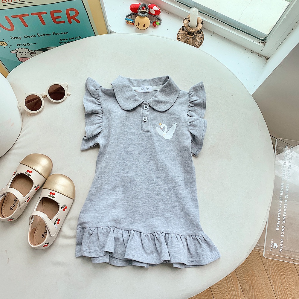 Đầm Công Chúa Mùa Hè Phong Cách Mới Cho Bé Gái