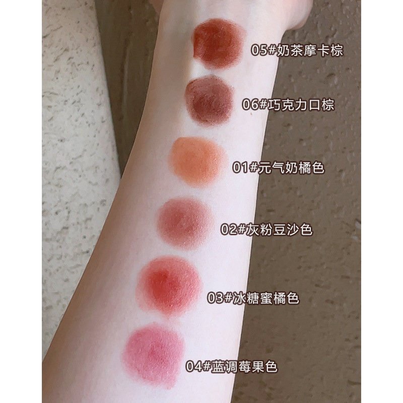 Son Môi Kobeleen Màu Đen Dưỡng Ẩm 6 Màu Tùy Chọn