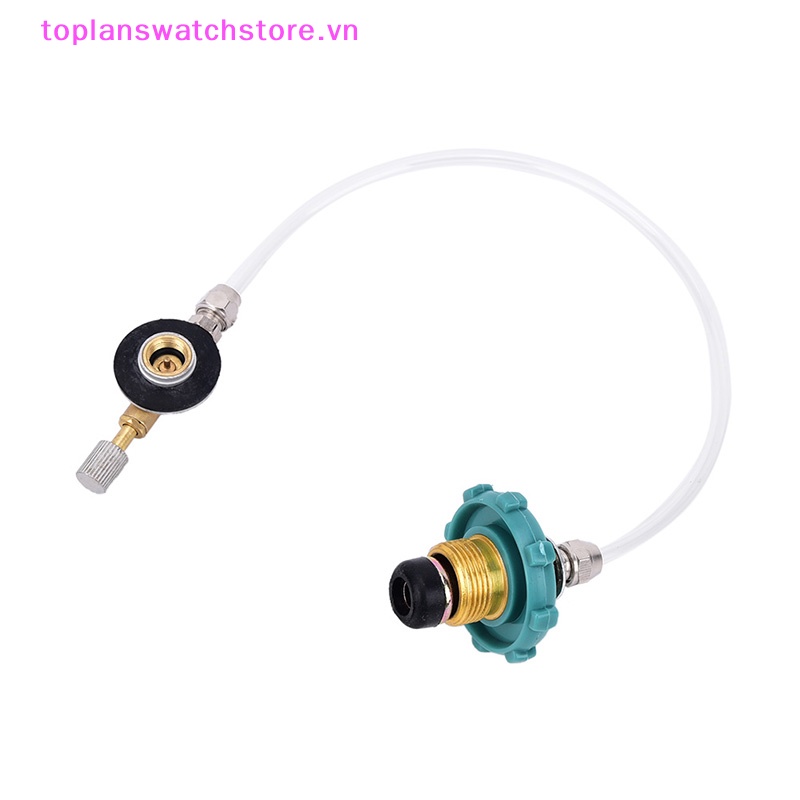 Đầu Nối Chuyển Đổi Bình Gas Propane Hình Trụ Phẳng Cho Hoạt Động Cắm Trại Ngoài Trời