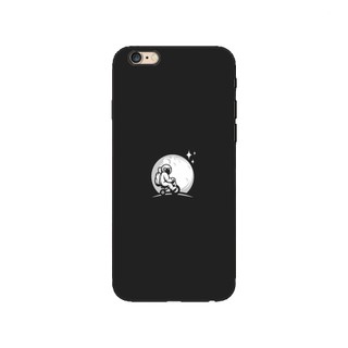 Ốp Lưng silicone Mềm Màu Đen Cho iPhone6 Plus 6s Plus