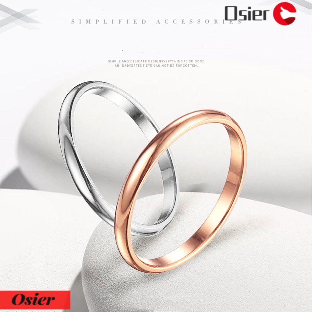 Nhẫn Đeo Khớp Ngón Tay Mỏng 1 2MM Kích Thước 3-10 Phong Cách Punk Thời Trang Cho Nữ