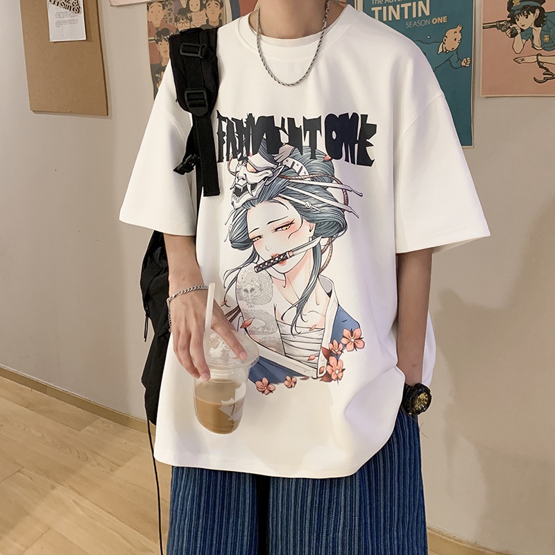 Áo thun nam ngắn tay oversize thiết kế đẹp trai áo phông mùa hè áo cỡ lớn