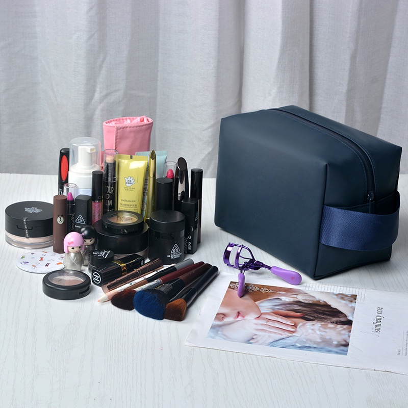 Túi Đựng Đồ Trang Điểm Bằng PU Cao Cấp Chống Thấm Nước Sức Chứa Lớn