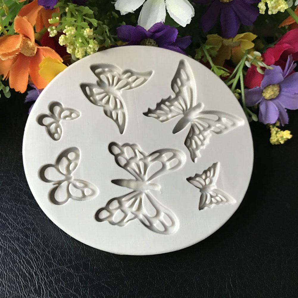 Khuôn Silicone Làm Bánh Hình Bướm DIY U4M2