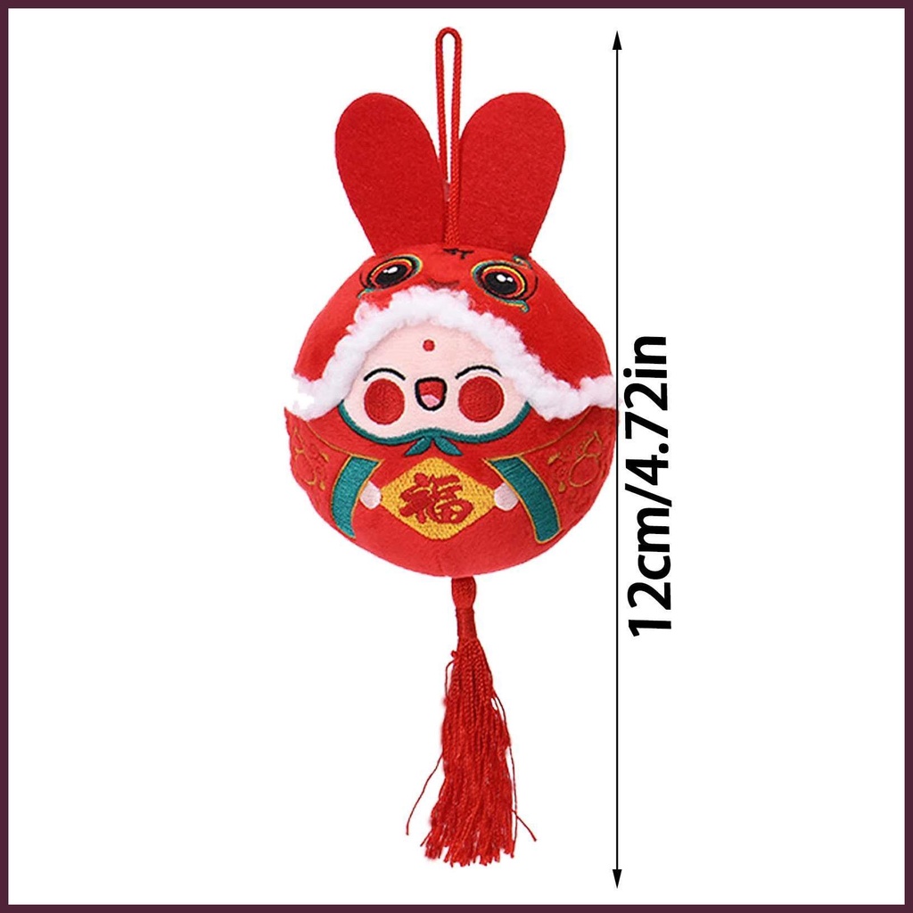 Phụ Kiện Treo Trang Trí Năm Mới 2023 Hình Chú Thỏ Đáng Yêu