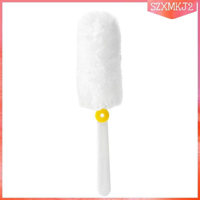 Chổi Quét Bụi Có Thể Giặt Lại Màu Trắng szxmkj2 Dành Cho Gia Đình / Xe Hơi / Máy Tính