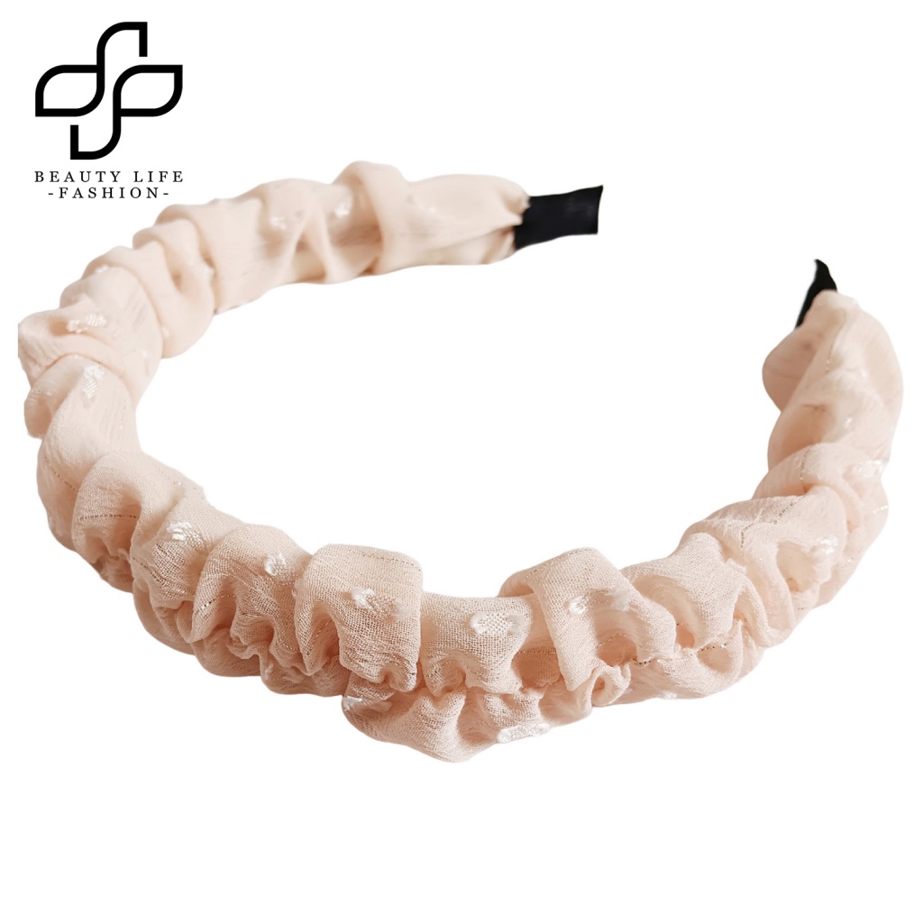 Băng Đô Vải Màu Trơn Viền Mềm Mại Đa Năng Chống Trầy Xước