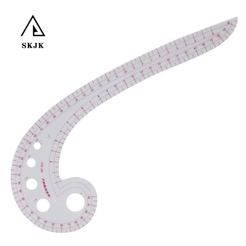 Thước Cong Dài Trong Suốt In Họa Tiết Dành Cho Thợ May