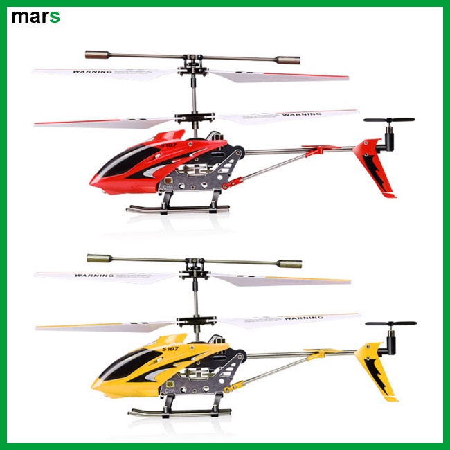 Máy Bay Trực Thăng Điều Khiển Từ Xa MARS S107g 3 Kênh Chống Rơi Vỡ Cho Trẻ Em