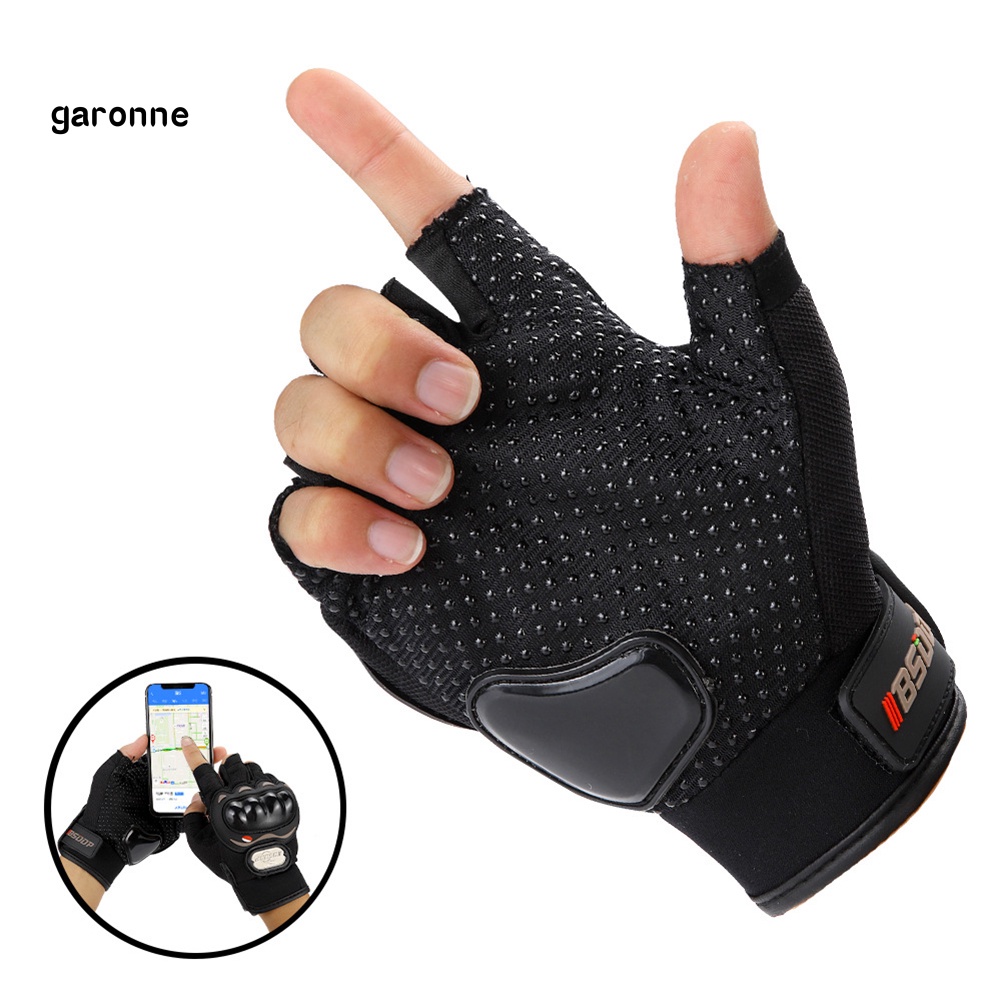 Găng Tay Nửa Ngón Chống Trượt Khi Lái Xe Mô Tô
