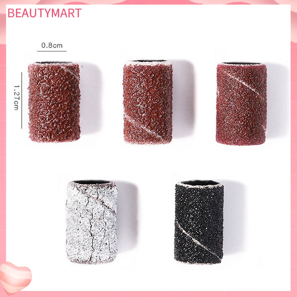 1 Hộp Vòng Cát Đánh Bóng Mài Móng Tay Đa Năng Độ Bền Cao