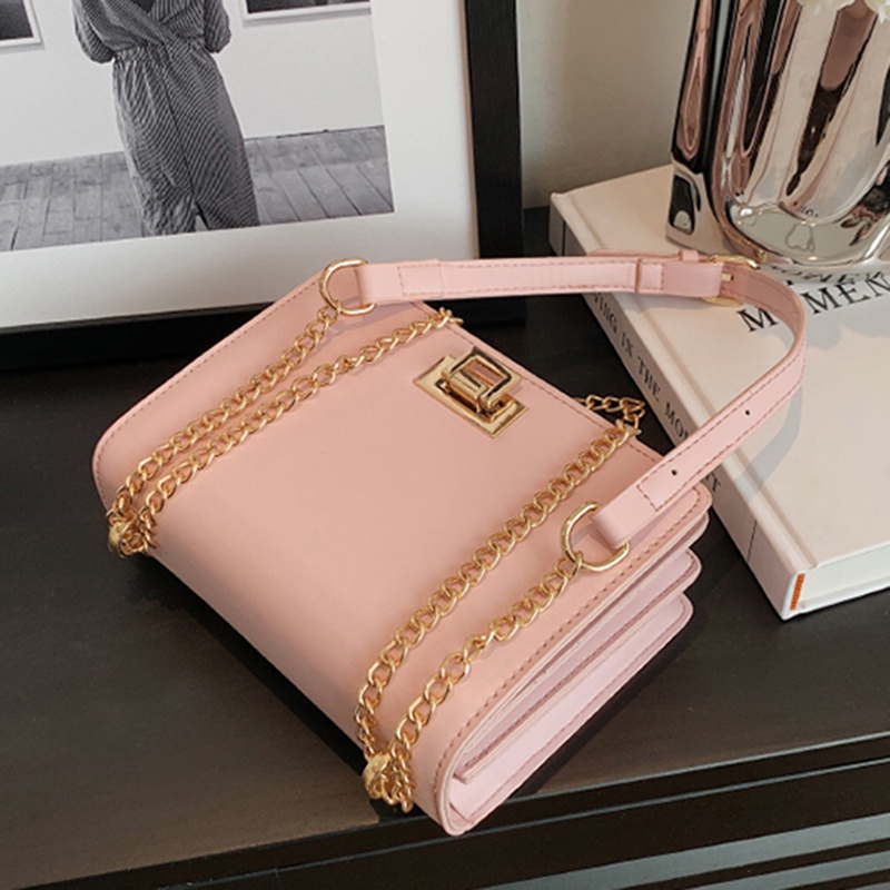 Túi Đeo Chéo Hình Vuông Cỡ Nhỏ Phong Cách Hàn Quốc Thời Trang Cho Nữ