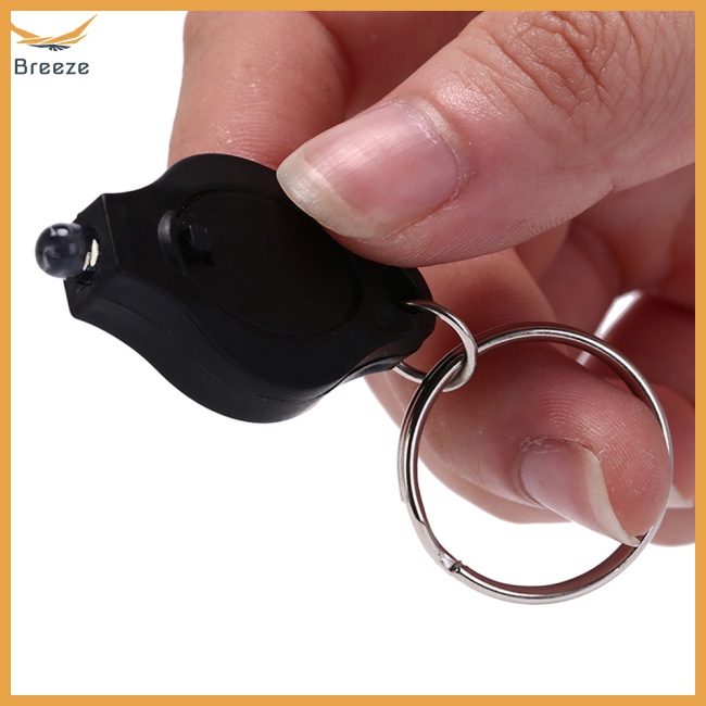 Bộ 3 Đèn Pin Led Mini Siêu Sáng Có Móc Khóa Tiện Dụng Mang Theo Du Lịch Cắm Trại