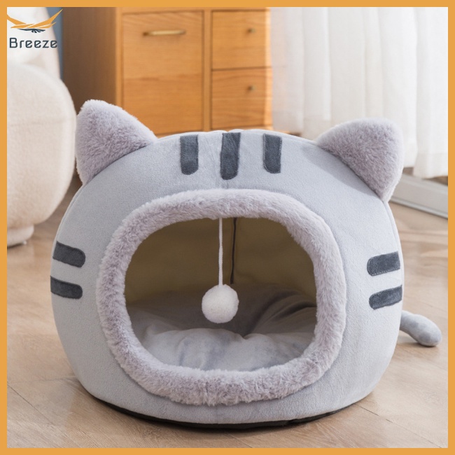 Giường Ngủ Giữ Ấm Mềm Mại Thoải Mái Chống Mài Mòn Cho Mèo