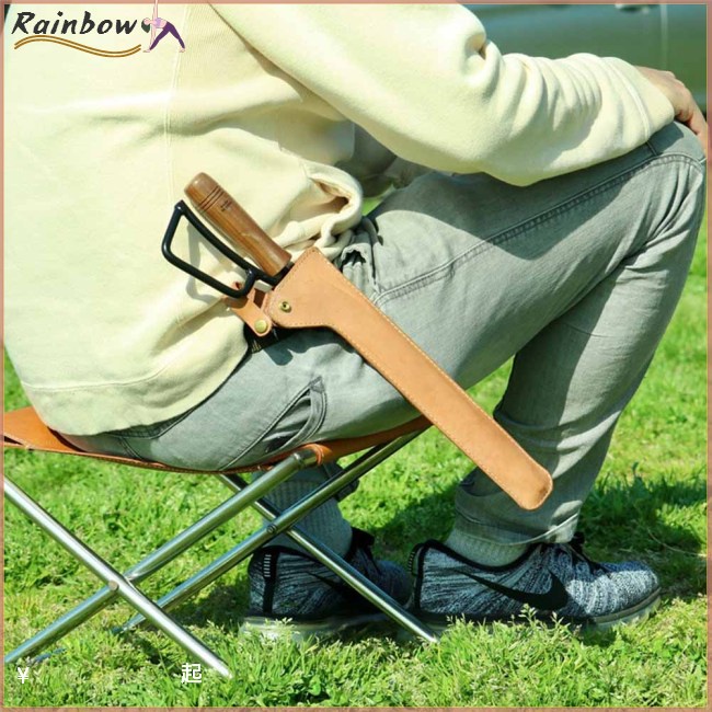 [COD] Kẹp Bao Da Thắt Lưng Đựng Đồ Dùng Cắm Trại Chống Bỏng