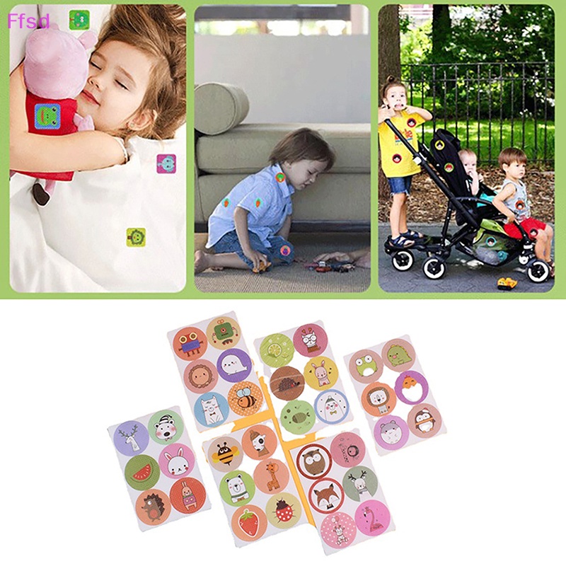 Bộ 36 Miếng Dán Chống Muỗi Tự Nhiên Không Độc Hại Họa Tiết Hoạt Hình