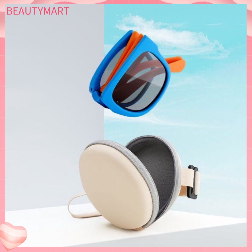 Kính Mát Phân Cực Mặt Vuông Chống Tia UV400 Thời Trang Cho Bé