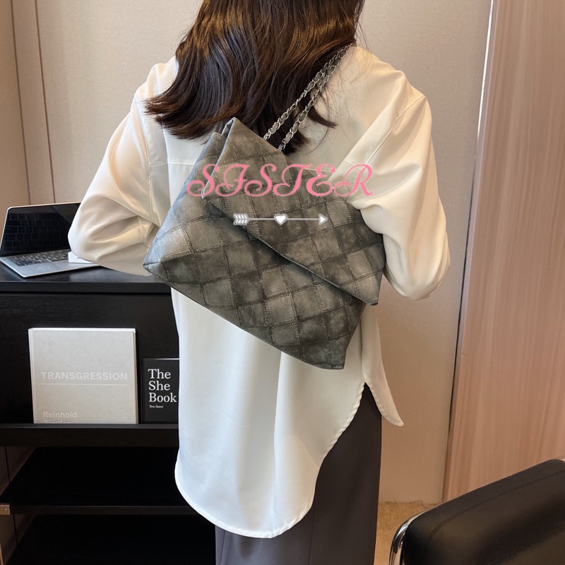 SISTER  túi xách nữ Hàn Quốc thời trang cá tính 2023 new L21T0VJ