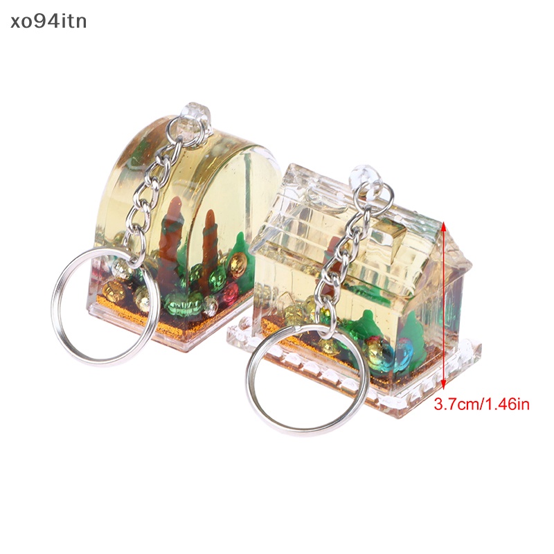 1 Móc Khóa Kim Loại Đo Chiều Cao Cho Xe Hơi