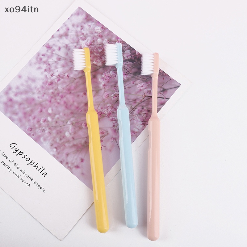 Tn Set 10 Bàn Chải Đánh Răng Lông Mềm Màu Kẹo Ngọt Dành Cho Người Lớn