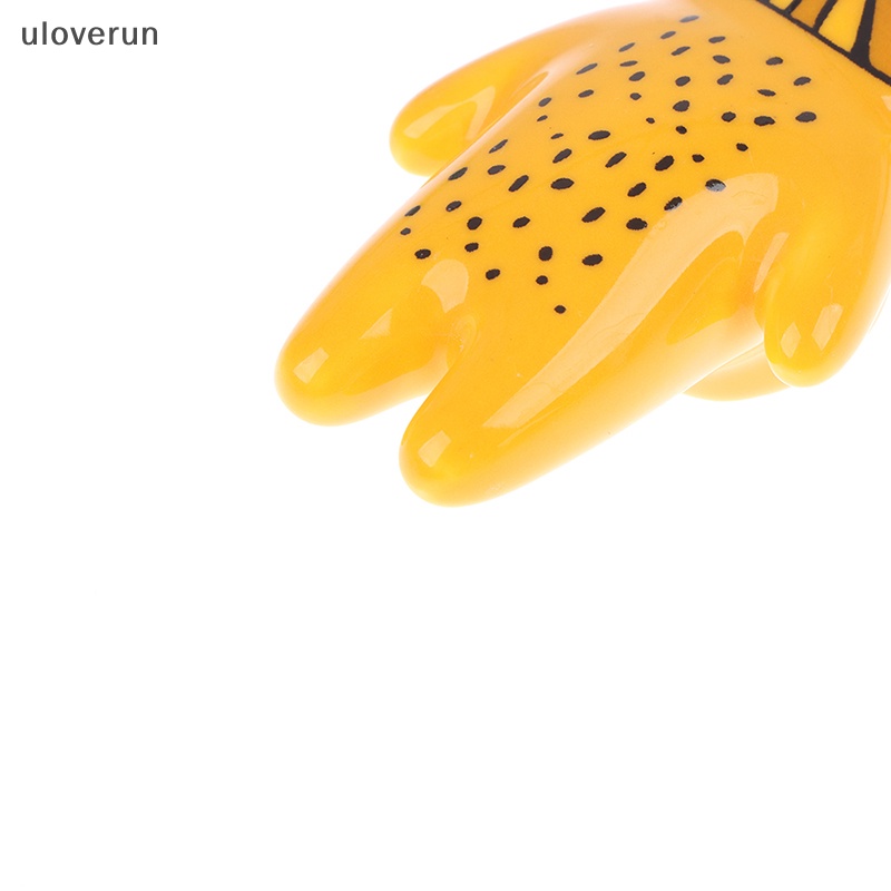 Uloverun Tay Nắm Ngăn Kéo Tủ Một Lỗ Bằng Gốm Hình Động Vật Hoạt Hình Dễ Thương vn