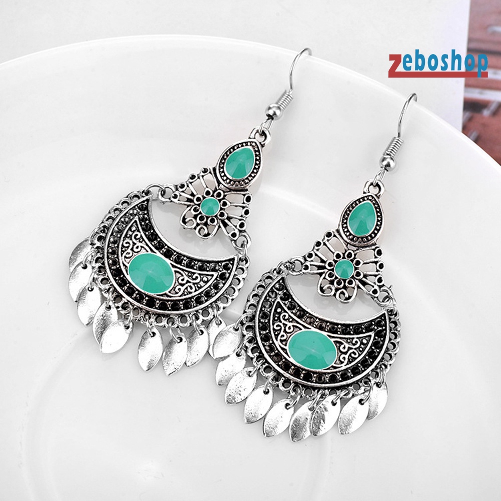 Đôi Bông Tai Dáng Dài Phong Cách Bohemia Thời Trang Cho Nữ