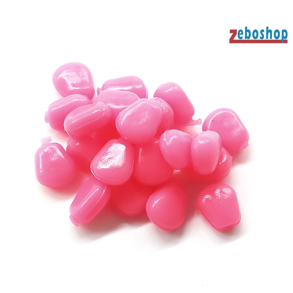 Set 30 Mồi Câu Cá Giả Hình Hạt Bắp Mềm Phát Quang