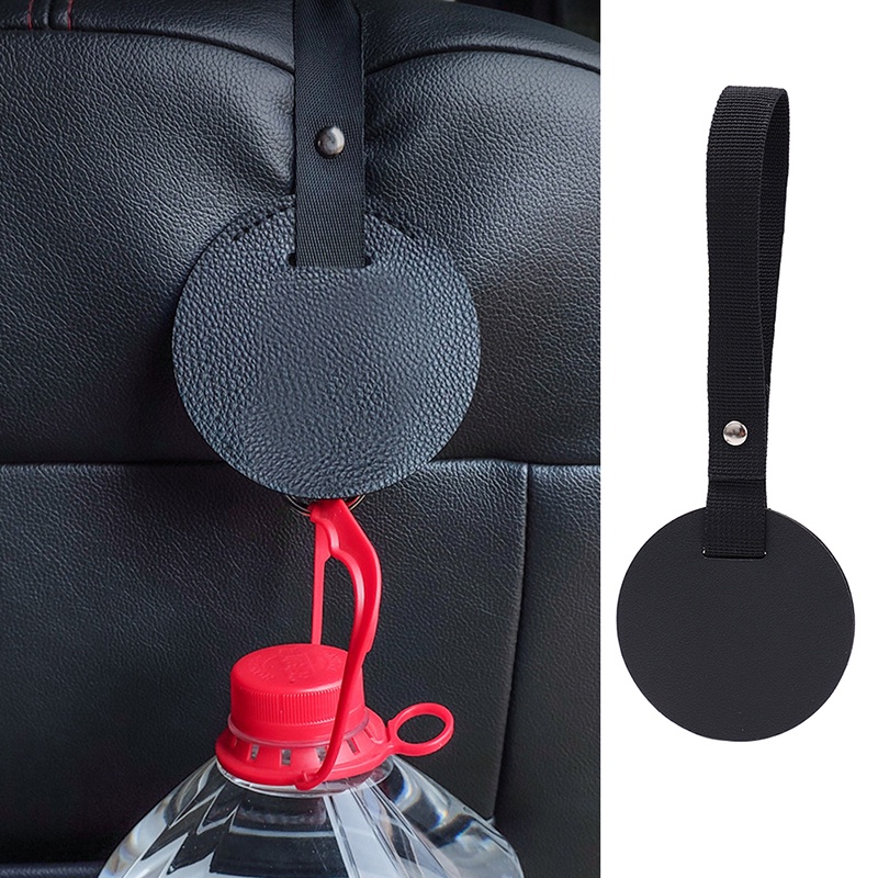 1 Móc Treo Đồ Tròn Ẩn Bằng Hợp Kim Da Gắn Ghế Ngồi Xe Hơi Tiết Kiệm Không Gian Tháo Gỡ Dễ Dàng