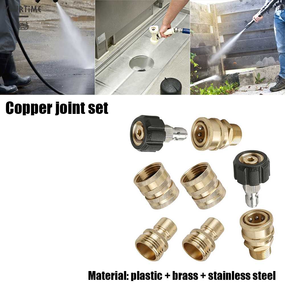 Bộ Dụng Cụ Ngắt Kết Nối Nhanh 3 / 4 Inch 5000 PSI Cho Ống Bơm Nước