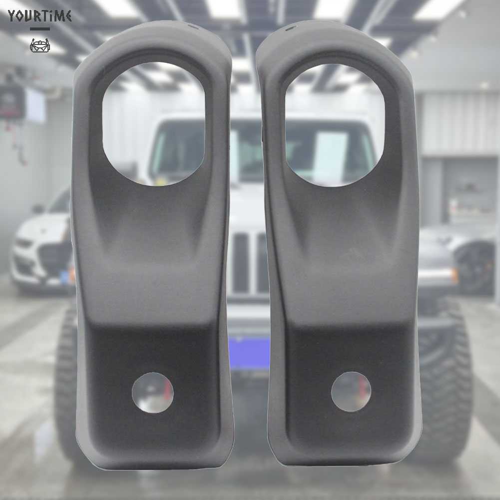 Bộ 2 Khung Nhựa ABS Bảo Vệ Đèn Pha Xe Hơi Jeep Wrangler