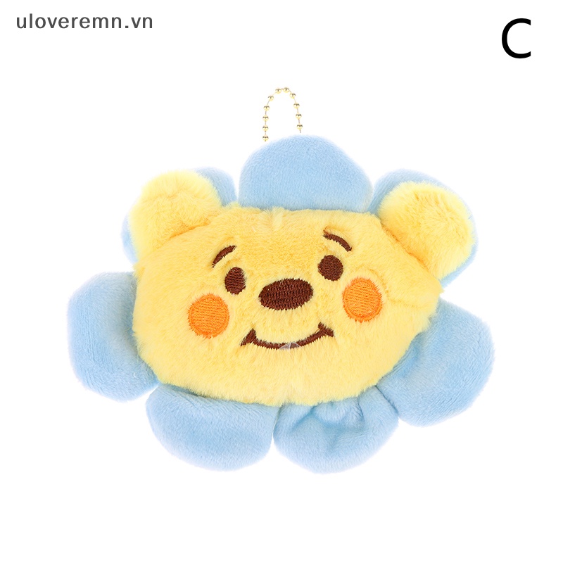 Đồ chơi nhồi bông Hình Búp Bê Hoạt Hình Dễ Thương Trang Trí Ba Lô / Móc Khóa