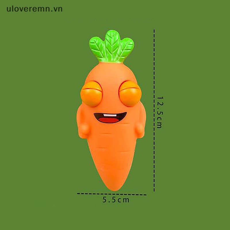 1 Đồ Chơi Bóp Tay Giảm Căng Thẳng Hình Củ Cà Rốt