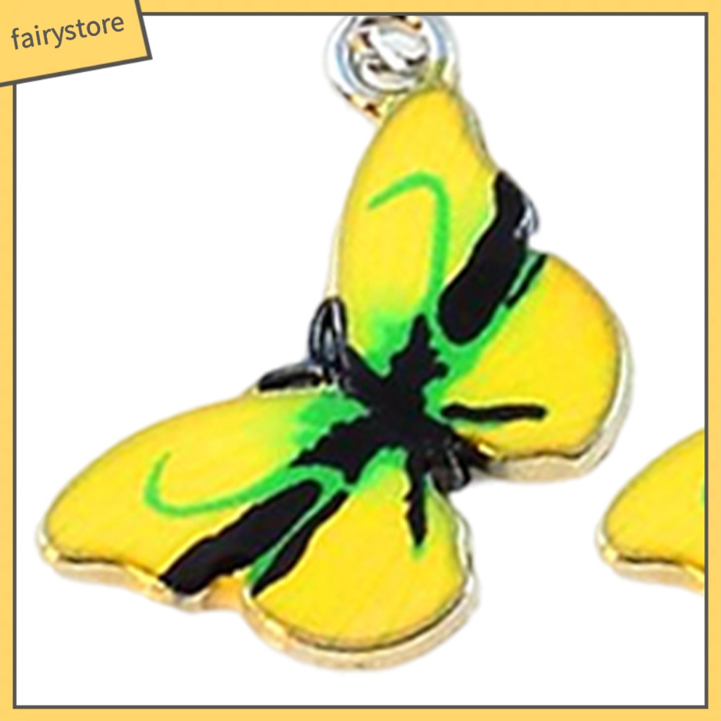 1 Đôi Bông Tai Hình Con Bướm Tinh Tế Chất Lượng Cao Dành Cho Nữ