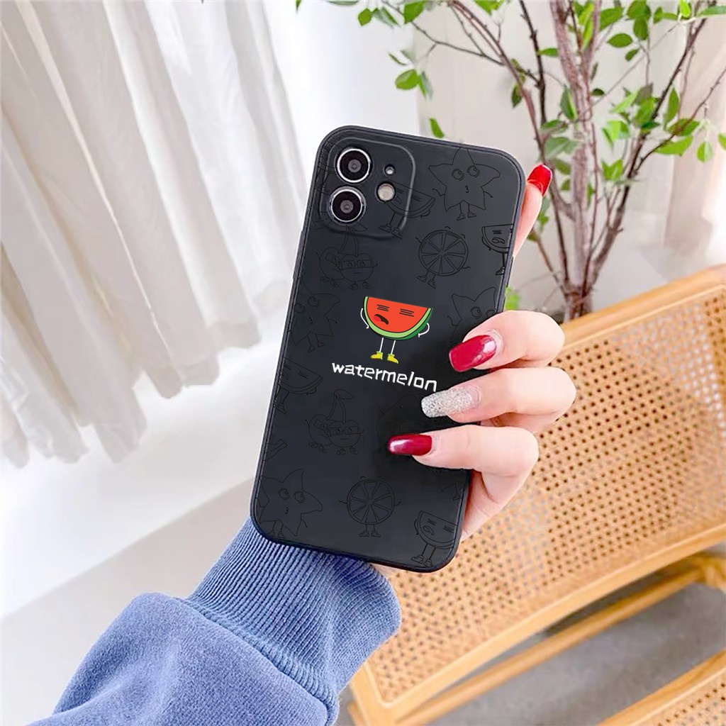Ốp lưng IPhone  cạnh vuông Funny Fruit BVC 6/6plus/6s/6splus/7/7plus/8/8plus/x/xr/xs/11/12/13/14/Pro/Plus/Promax BVC142
