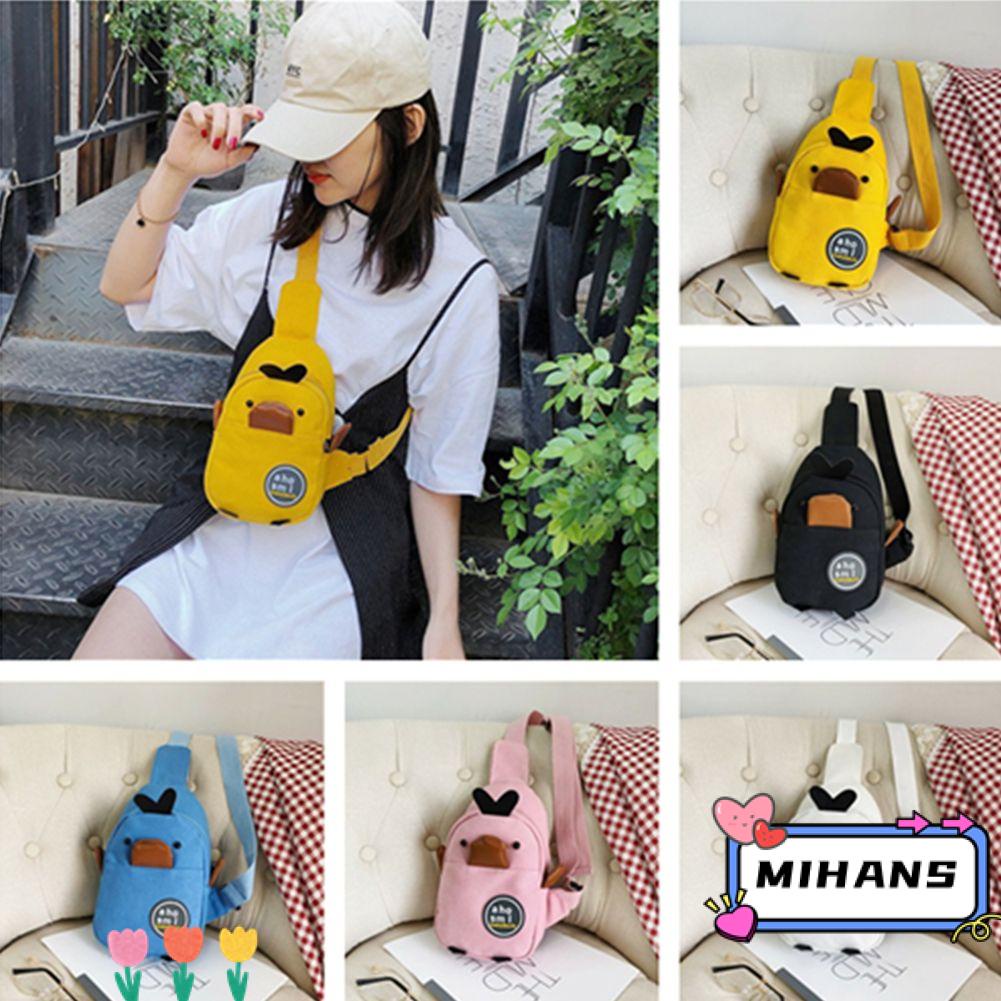 Túi Đeo Chéo Đựng Điện Thoại Hình Chú Vịt Vàng Nhỏ Nhắn Xinh Xắn