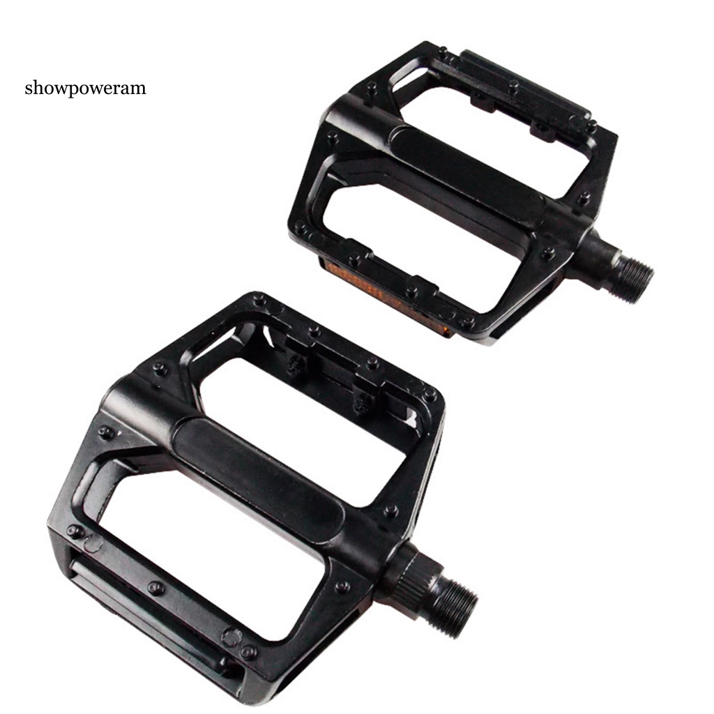 Set 2 Cặp Bàn Đạp Xe Đạp Leo Núi Bằng Hợp Kim Nhôm Rộng Rãi Chống Trượt