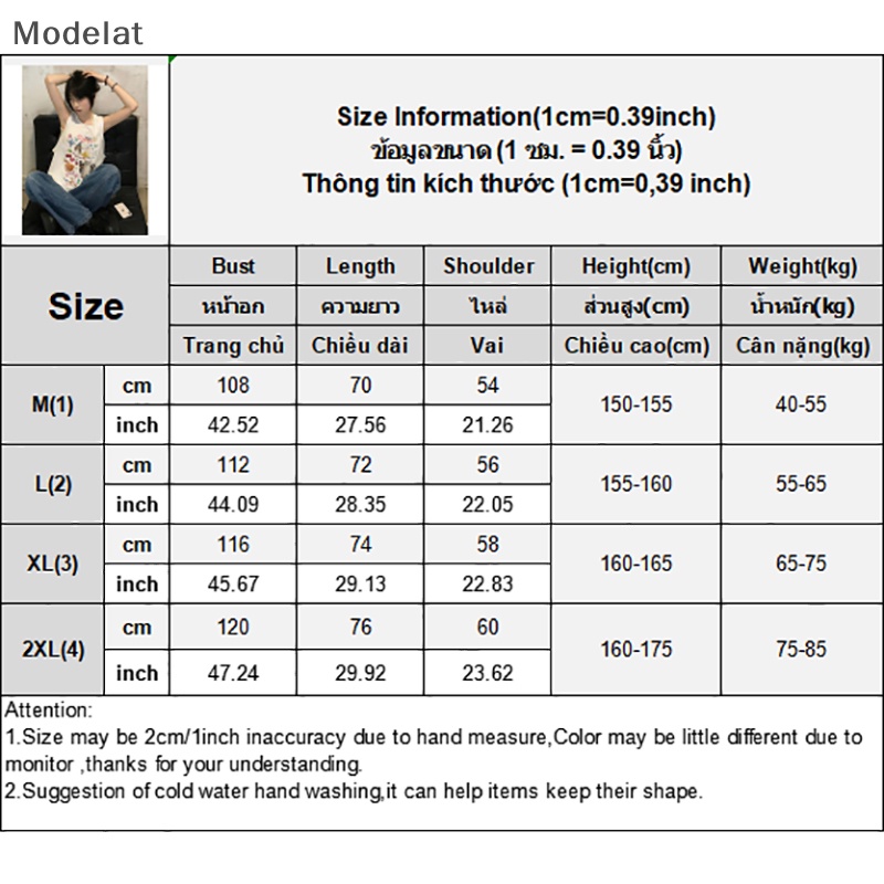 Áo Sát Nách Cổ Tròn Dáng Rộng In Họa Tiết Mèo Kiểu Retro Mỹ Thời Trang Mùa Hè Cho Nữ