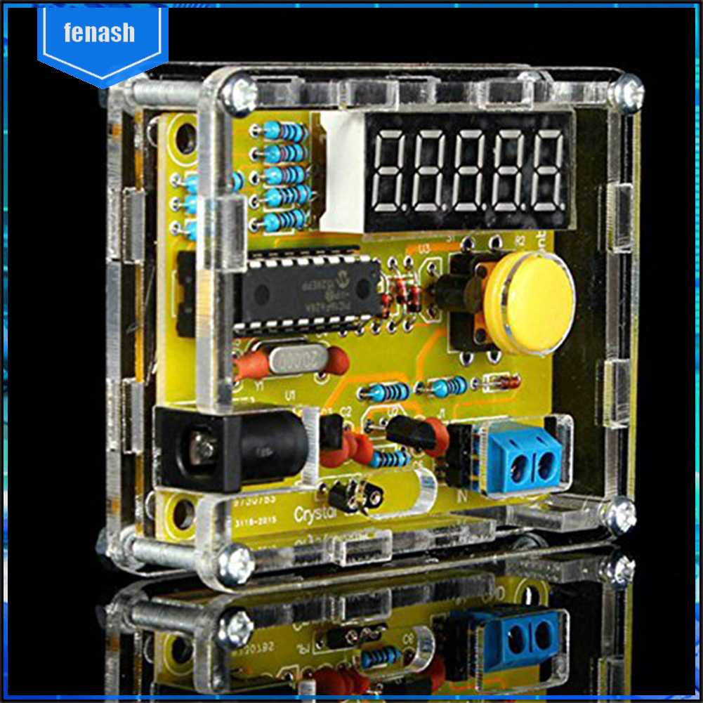 Mô Đun Đếm Tần Số 5 Số 1Hz-50MHz Kèm Vỏ Trong Suốt DIY